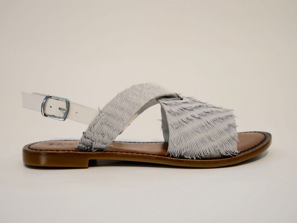 Sandalette 7304 von Inuovo weiß 1