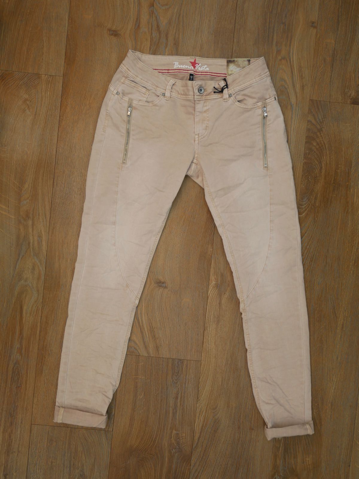 Buena Vista Jeans Femmes Malibu Zip K Stretch Twill j5654-4141-hl8 2027 rouge clair 
