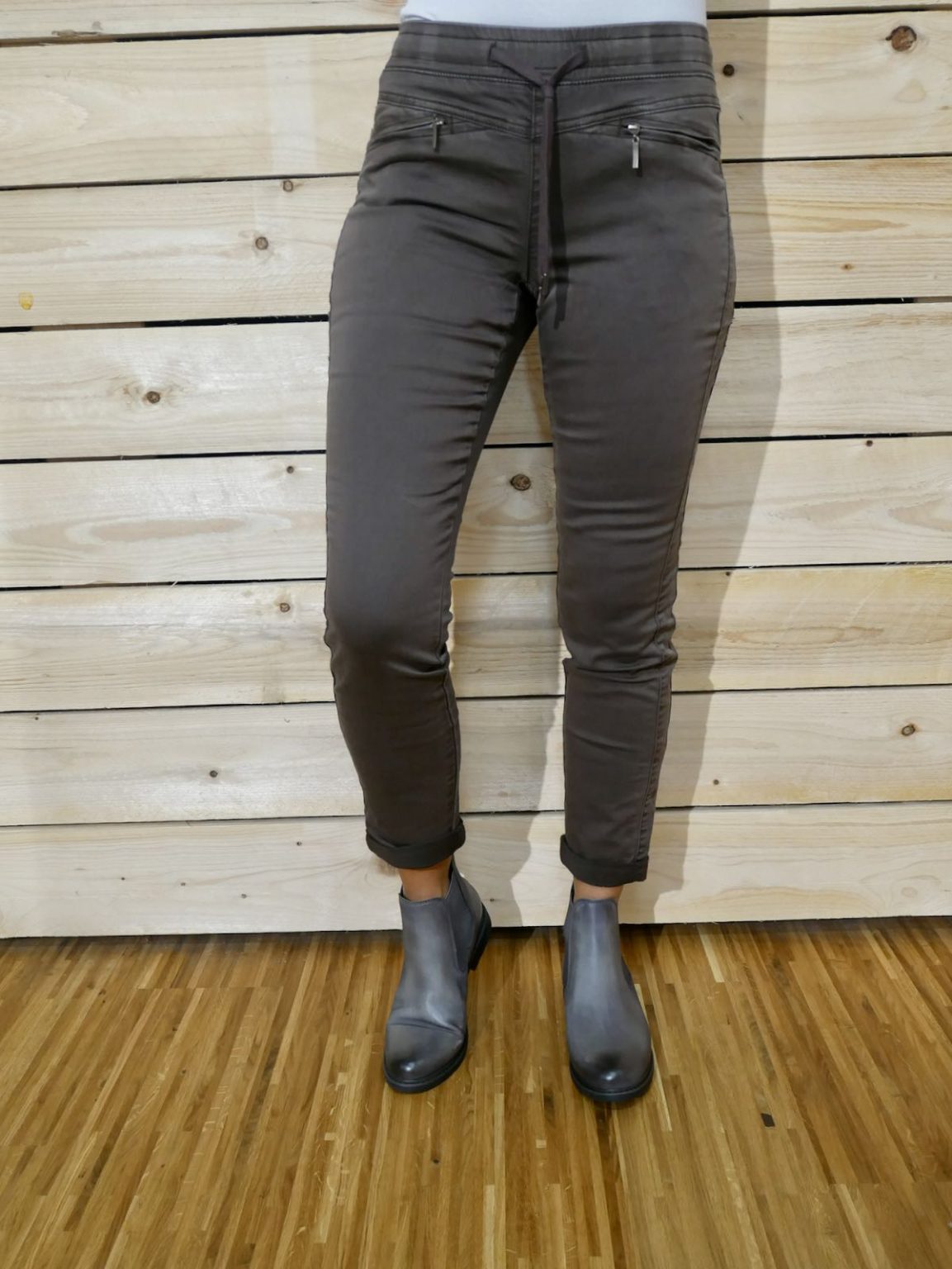 Red Button Ladies Tessy Cord Joggers SRB3082- Smaragd