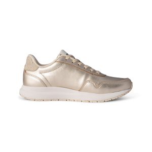 Woden Sneaker Nora Natural Soft Metallic gold Modehaus Rieker