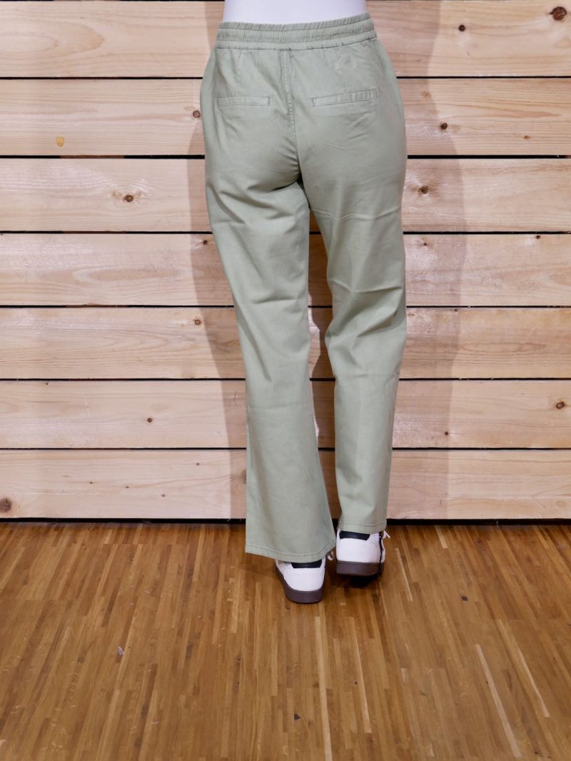 Red Button Hose Colette Cotton Linen - summer sage – Bild 3