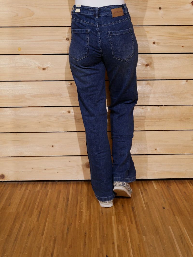 Red Button Jeans Colette Denim Sparkle - dark blue – Bild 3