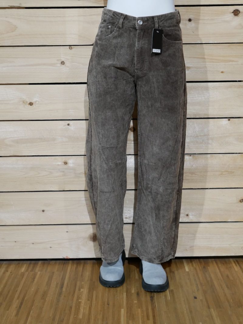 Krissi Hose Lise Cord Barrel - braun