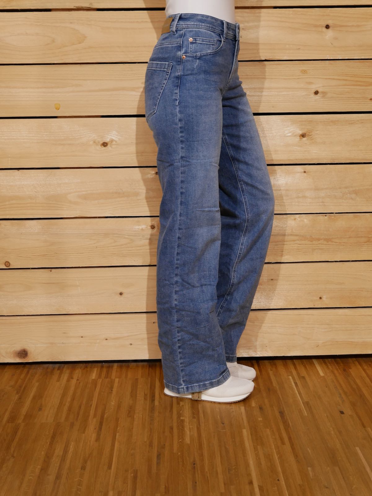 Red Button Jeans Colette 5-pocket - stone used – Bild 4