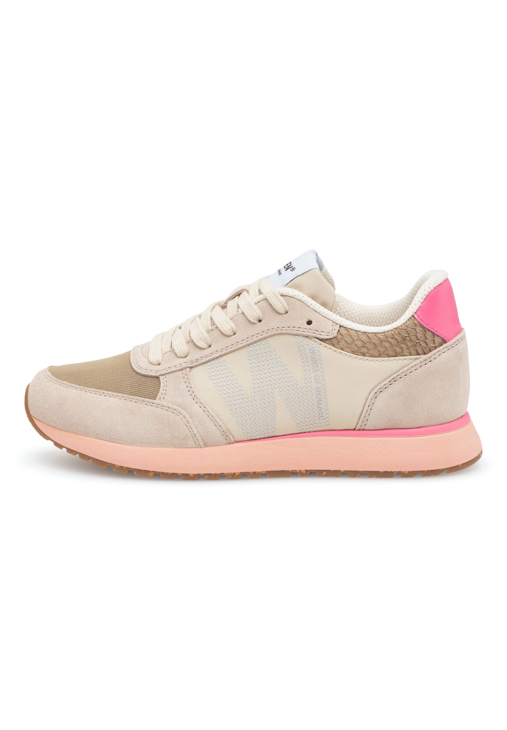 WODEN Sneaker Ronja - ivory blush