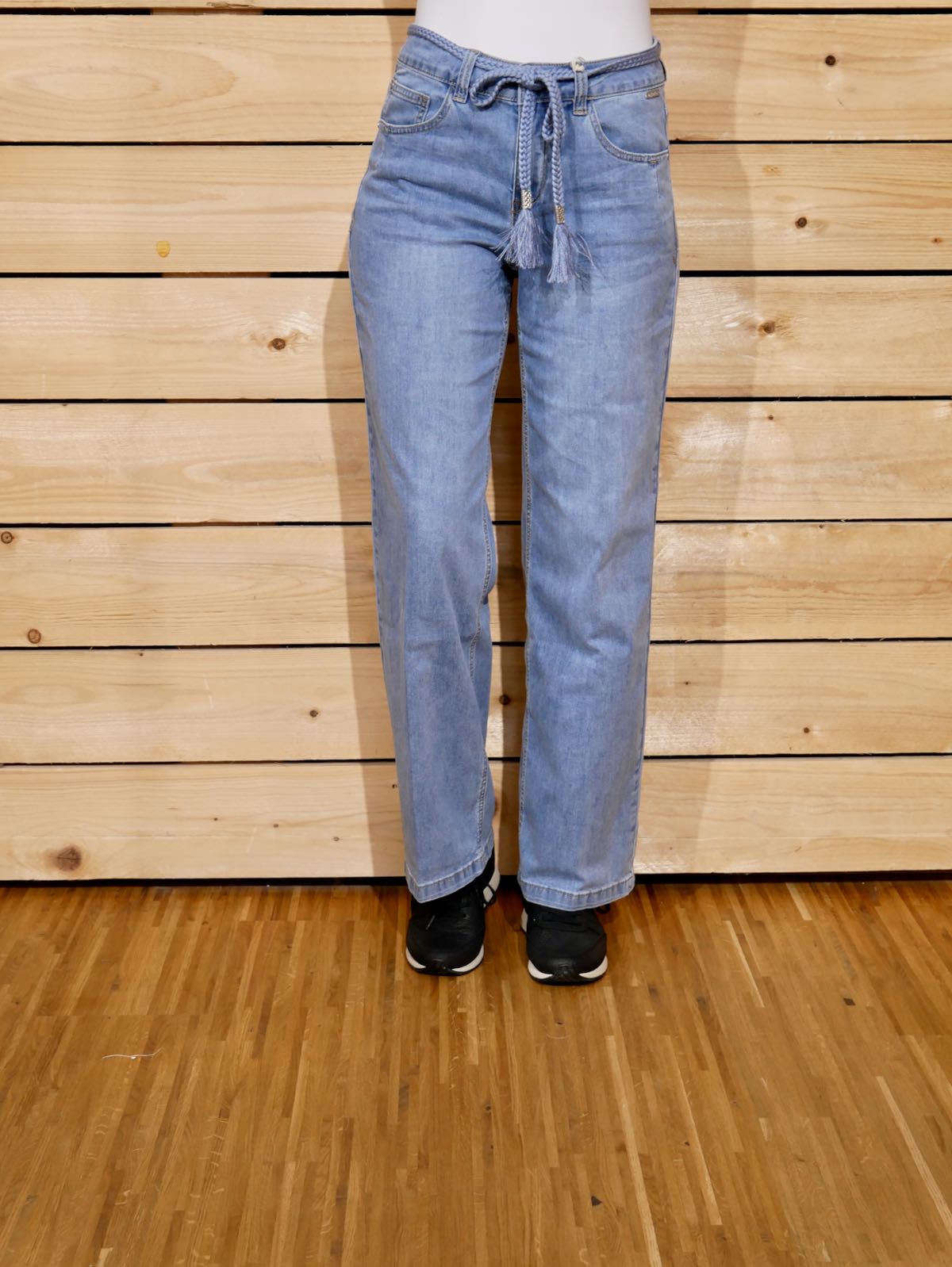 Red Button Jeans Colette & Belt Ecru - light blue