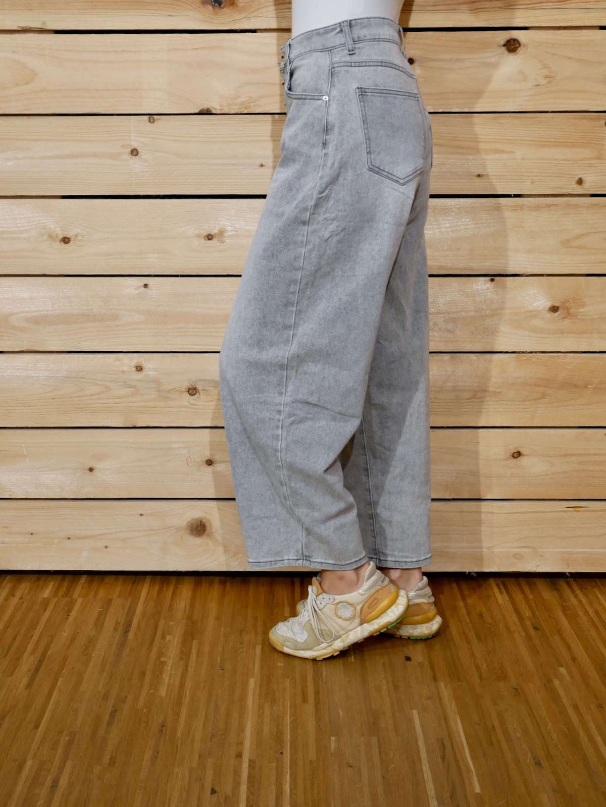 Krissi Jeans Felia Mom fit - grau – Bild 4