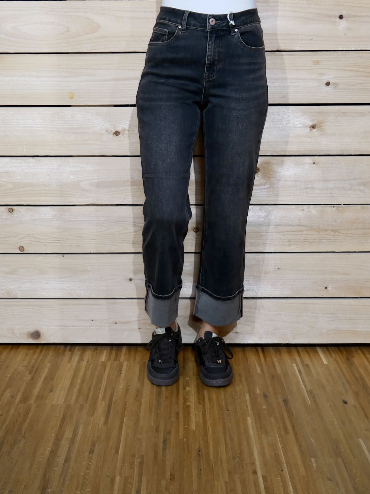 Red Button Jeans Kim Overdye - brown tinted