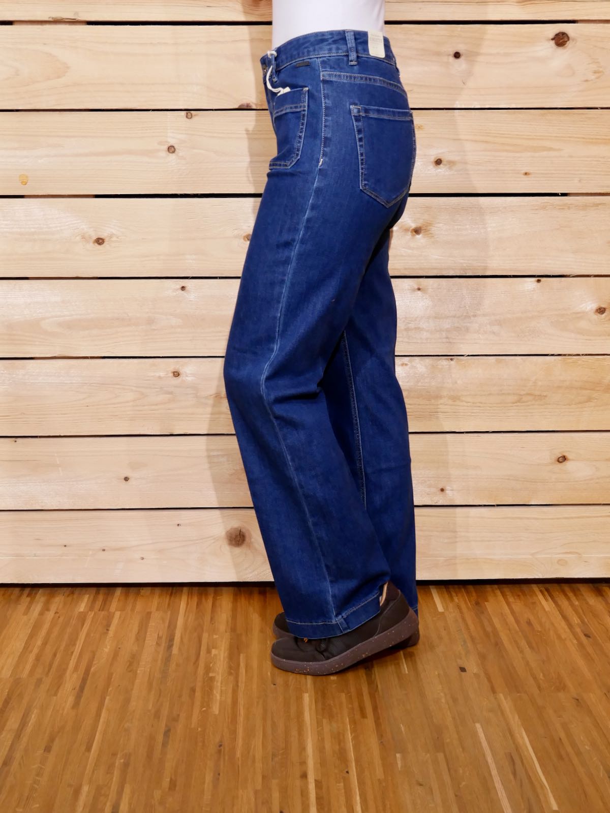 Red Button Jeans Colette Front Patch Pockets - mid stone – Bild 4